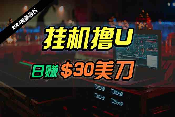 （10013期）日赚30美刀，2024最新海外挂机撸U内部项目，全程无人值守，可批量放大-互联网项目分享基地-创业兼职副业项目六星资源网