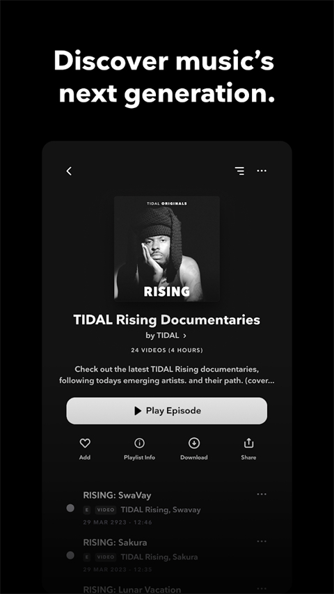 TIDAL音乐app v2.120.0安卓版-互联网项目分享基地-创业兼职副业项目六星资源网